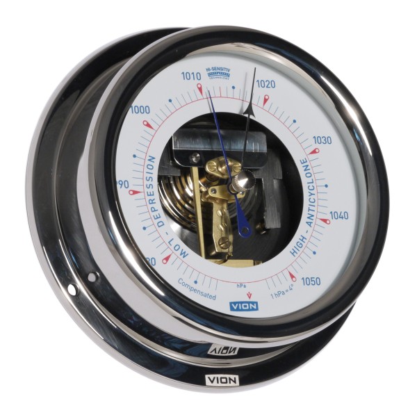 Vion A130 Barometer Open Wijzerplaat RVS - 150 mm