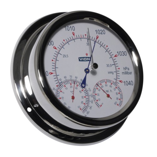 Vion A130 Baro Thermo Hygrometer RVS - 150 mm