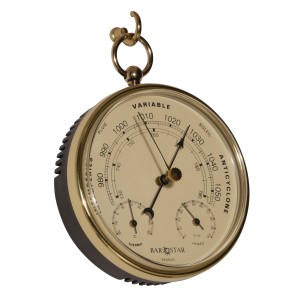 Barostar Pocket Watch Baro-Thermo-Hygrometer Crème 2