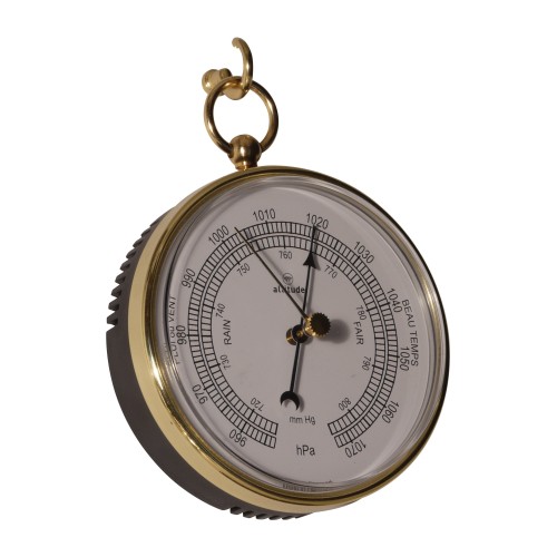 Barostar Pocket Watch Barometer Messing - Zakhorloge Model