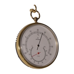 Barostar Pocket Watch Thermo-Hygrometer Zakhorloge Model 2