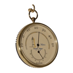 Barostar Pocket Watch Thermo-Hygrometer Vuurtoren