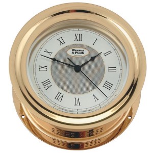 Weems & Plath Anniversary Quartz Scheepsbelklok Messing - 191 mm