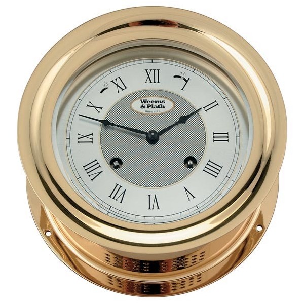Weems & Plath Anniversary 8-daagse Scheepsbelklok Messing - 191 mm