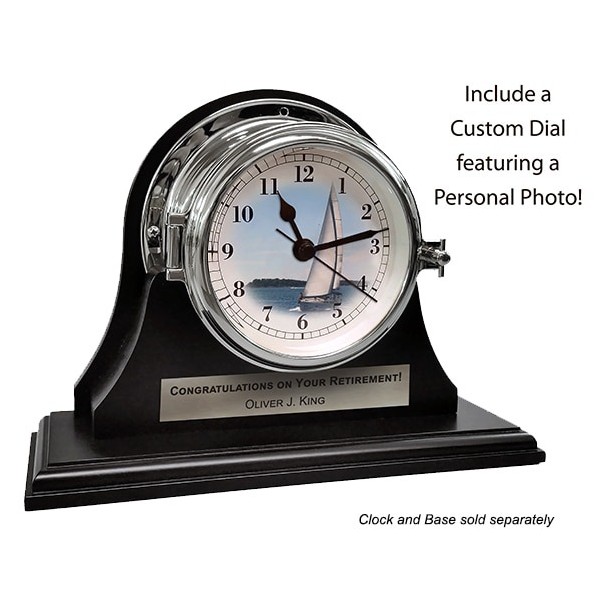 Weems & Plath Endurance II 135 Quartz Klok Verchroomd - 178 mm