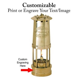 Weems & Plath Yacht Lamp Messing - olielamp 254 mm 2