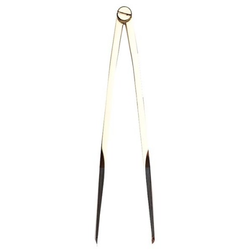 Weems & Plath Rechte Verdeelpasser Messing - 203 mm