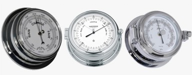 Verchroomde Barometers kopen | Scheepsklokken.NL
